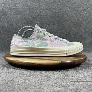 Converse Chuck 70 Women’s 10 Men’s 8 Palm Print Low Top Barley Rose Skate Shoes